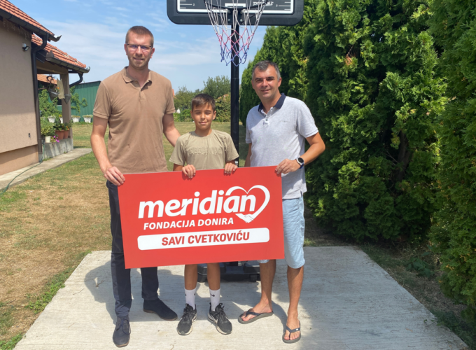 Zajedno u borbi za zdravlje Save Cvetkovića: Meridian fondacija u novoj humanitarnoj misiji (VIDEO)