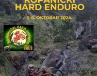 Druga Hard Enduro vožnja u Brusu početkom oktorbra