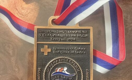 Crveni krst Brus osvojio medalju na prvenstvu u spasilaštvu na vodi