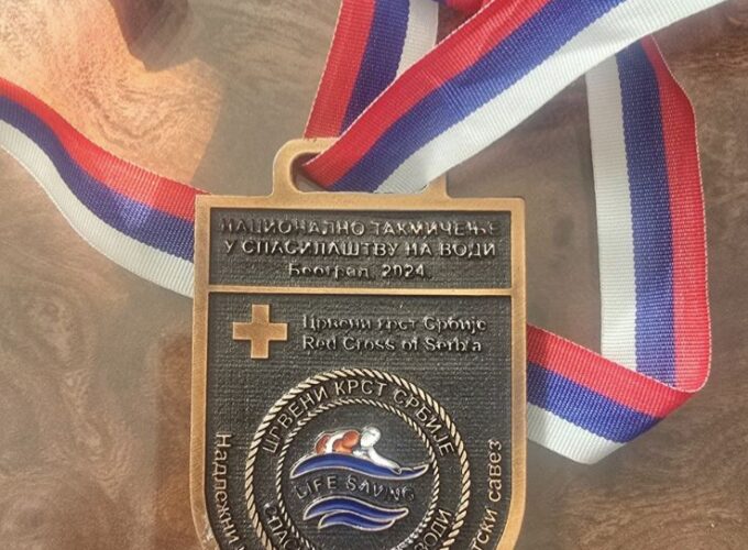 Crveni krst Brus osvojio medalju na prvenstvu u spasilaštvu na vodi