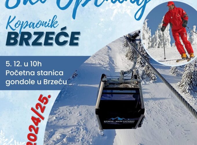 Ski opening u Brzeću, u četvrtak, 5. decembra