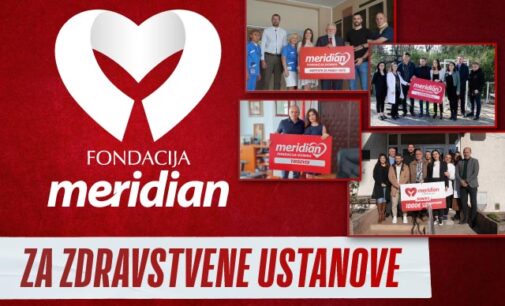 Meridian fondacija – Od srca sa ljubavlju za zdravstvene ustanove u Srbij