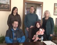 Lenka Rakićević prvorođena beba u Brusu u novoj godini