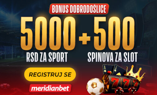 NAJVEĆI BONUS DOBRODOŠLICE: Registruj se i osvoji 5.000 RSD + 500 POKLON SPNOVA!