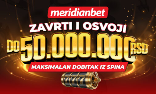 NIJE ŠALA, STIŽE NOVA MAKSIMALA: Osvoji 50 MILIONA DINARA iz samo jednog spina!