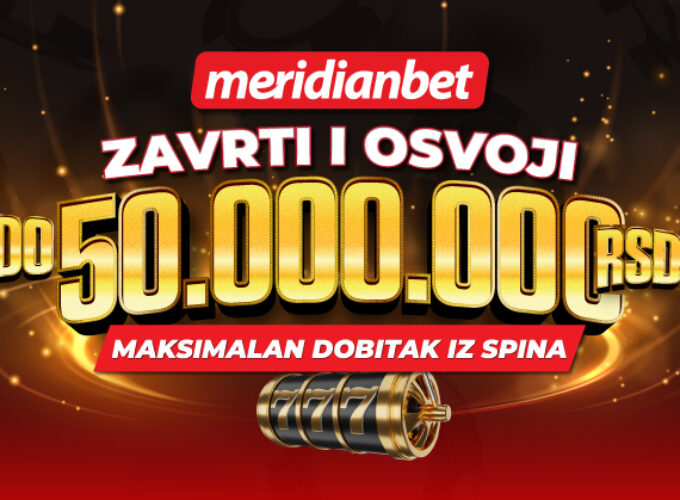 NIJE ŠALA, STIŽE NOVA MAKSIMALA: Osvoji 50 MILIONA DINARA iz samo jednog spina!