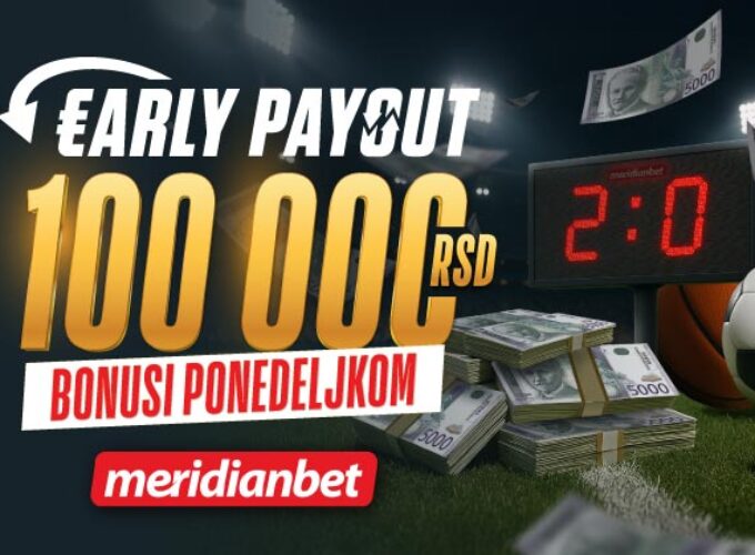 Sastavi tiket i preuzmi MOĆAN BONUS SVAKOG PONEDELJKA!