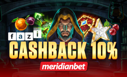 MAGIJOM DO SAVRŠENE ZABAVE: Uz Fazi slotove možeš osvojiti 10% CASHBACK-a!