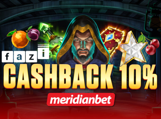 MAGIJOM DO SAVRŠENE ZABAVE: Uz Fazi slotove možeš osvojiti 10% CASHBACK-a!