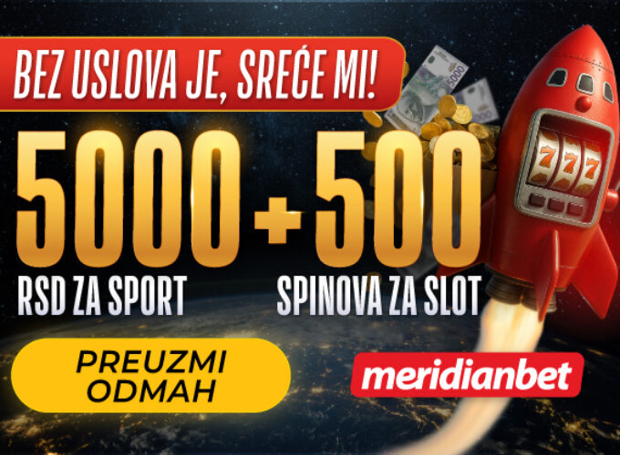 BONUS KAO IZ BAJKE: Registruj se i osvoji 5.000 DINARA + 500 SPINOVA!