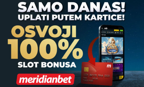 SAMO DANAS – OSVOJI 100% BONUSA NA UPLATU DEPOZITA