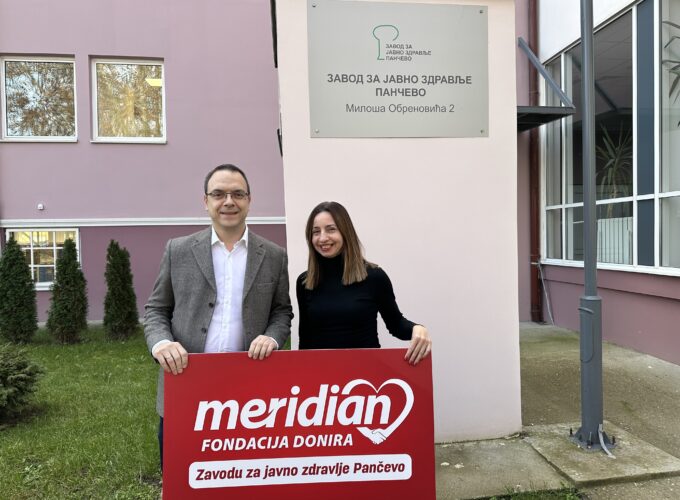 ZAVOD U PANČEVU DOBIO ZNAČAJNU DONACIJU: Meridian Fondacija jača kapacitete za zaštitu zdravlja i životne sredine