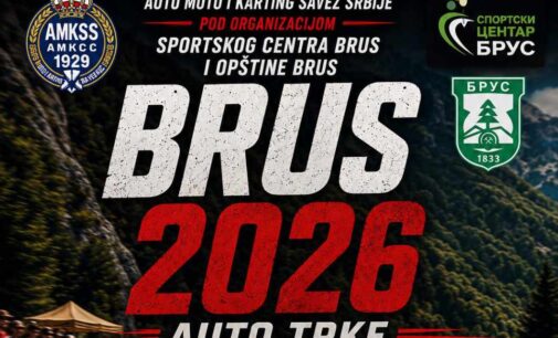 Narednog vikenda brdske auto trke BRUS 2026